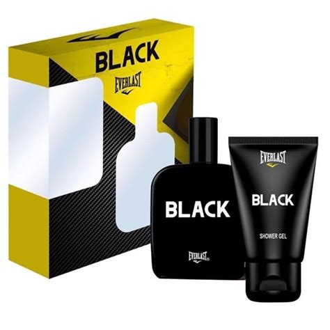 kit everlast black eau de toilette perfume gel de banho|Kit Everlast Black Eau de Toilette .